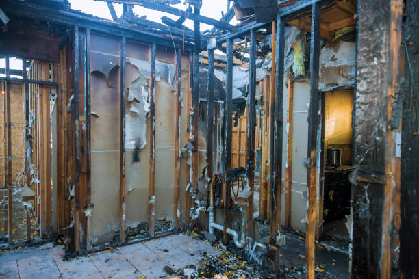 Professional Emergency Fire Cleanup technician working in Havre, MT